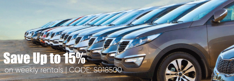 15% on Weekly Rentals