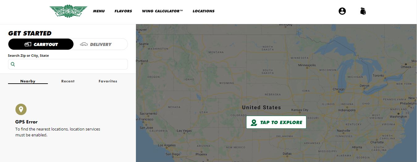 Wingstop Store Near You