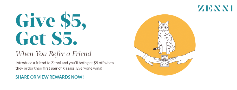 Zenni Optical discount cod