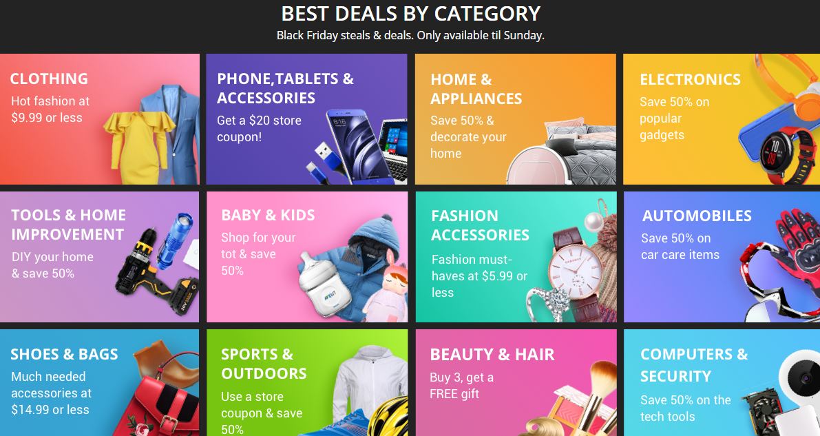 Aliexpress Black Friday Sale 2020 Ad Deals Get Up To 90 Off Zoutons