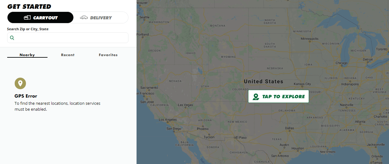 Wingstop Store Near You