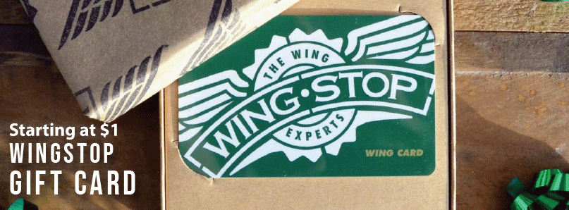 Wingstop Gift Cards Starting At $1
